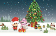 Micro Mini Blocks Christmas Sets Model Bricks Building Kits