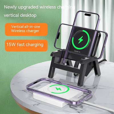 Bracket Loudspeaker Small Chair Wireless Charger