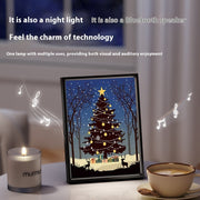 Luminous Speaker Christmas Tree Painting Bluetooth Speaker