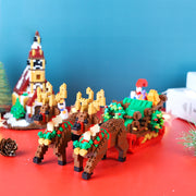 Micro Mini Blocks Christmas Sets Model Bricks Building Kits